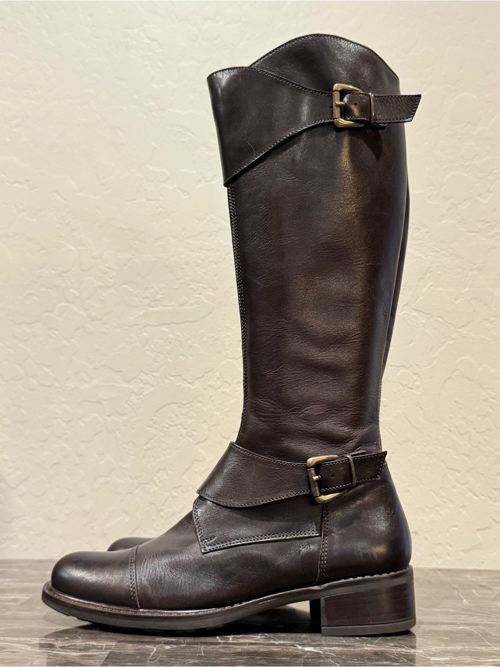 Cordani Knee High Leather Equestrian Riding Boots